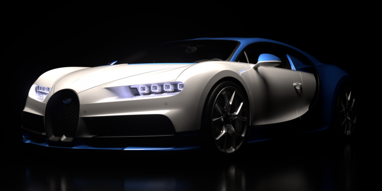 Chiron, white & blue.